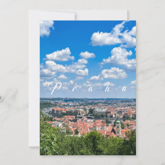 Czech Republic. Prague. Breathtaking view Case-Mat Invitation