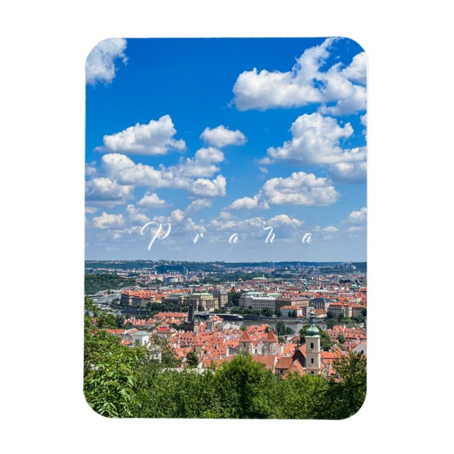 Czech Republic. Prague. Breathtaking view Case-Mat Magnet (Vertical)