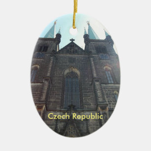 Czech Republic Prague Church Ornament