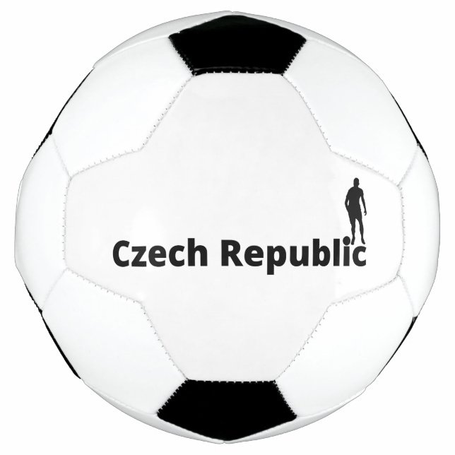 Czech Republic soccer  Soccer Ball (Front)