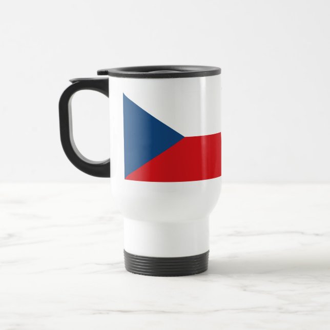 Czech Republic Travel Mug (Left)