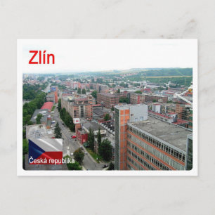 Czech Republic - Zlin - Postcard