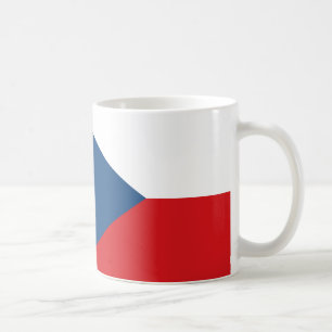 Czechia Flag Ceramic Mug