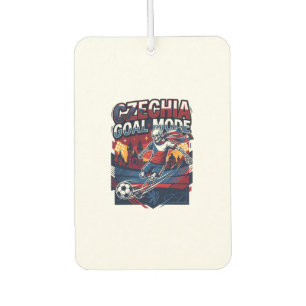 Czechia Goal Mode Skeleton Striker Nations Streetw Air Freshener
