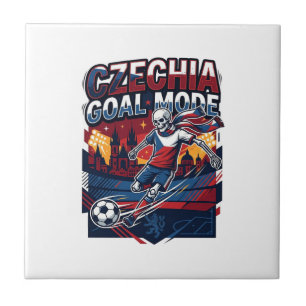 Czechia Goal Mode Skeleton Striker Nations Streetw Tile