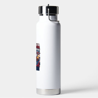 Czechia Goal Mode Skeleton Striker Nations Streetw Water Bottle