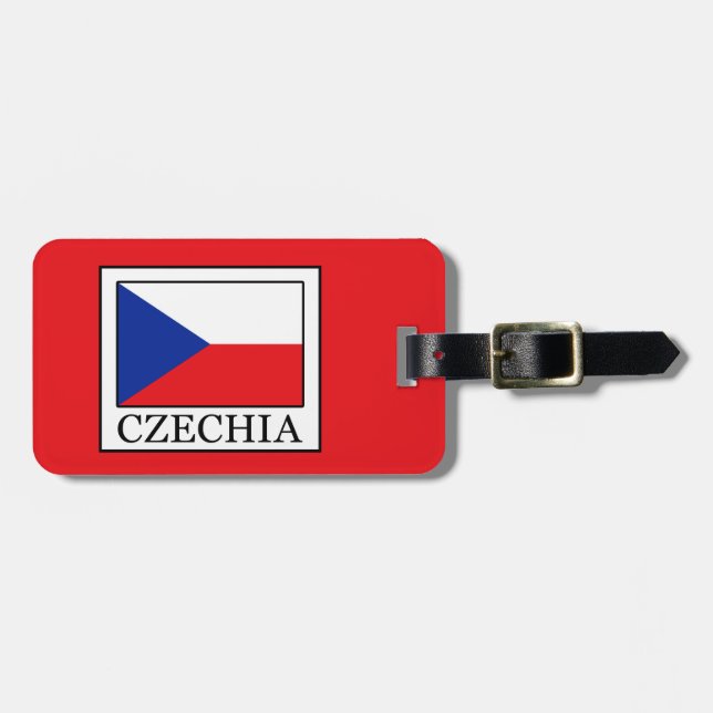 Czechia Luggage Tag (Front Horizontal)