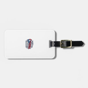 Czechia Soccer 2026 Soccer Bold Country Typography Luggage Tag