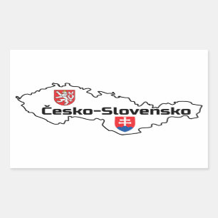 Czecho-Slovakia Republic Sticker