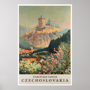 Czechoslovakia Art Poster Gift Travel Print
