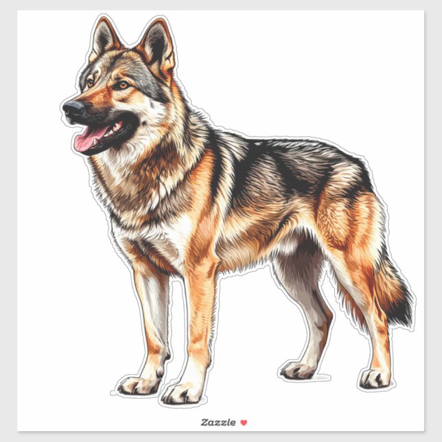 Czechoslovakian Wolfdog Dog (Sheet)
