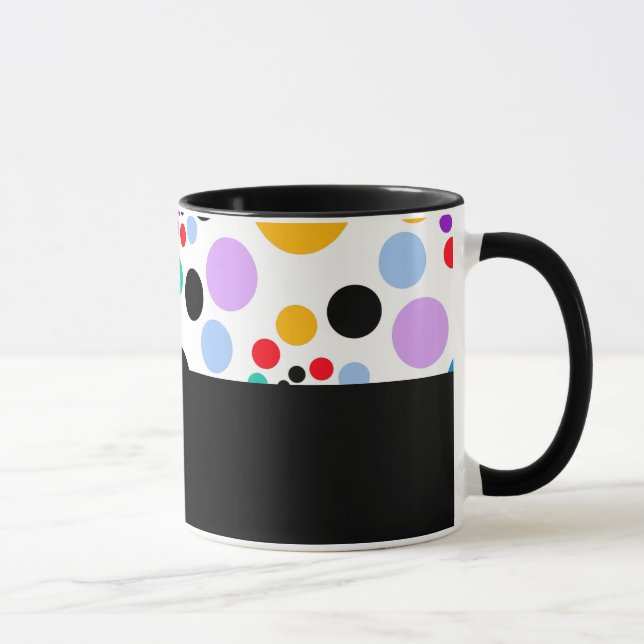D01 - Tasse mit bunten Punkten (Droite)