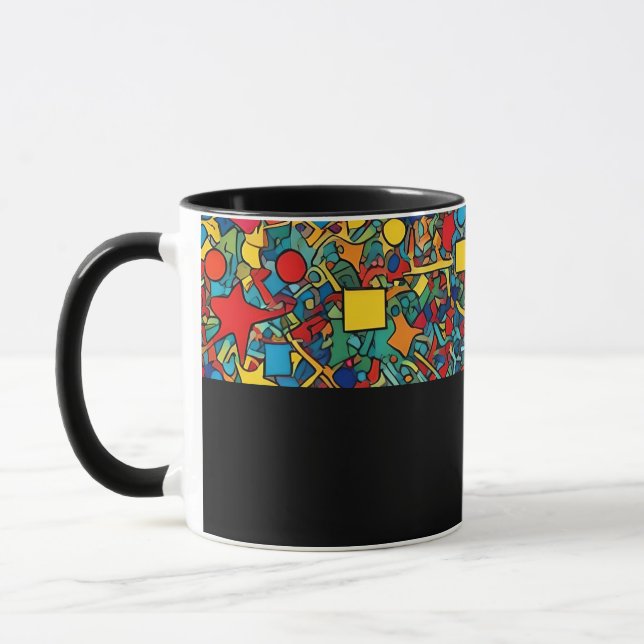 D05 - Tasse mit buntem Mosaik (Gauche)
