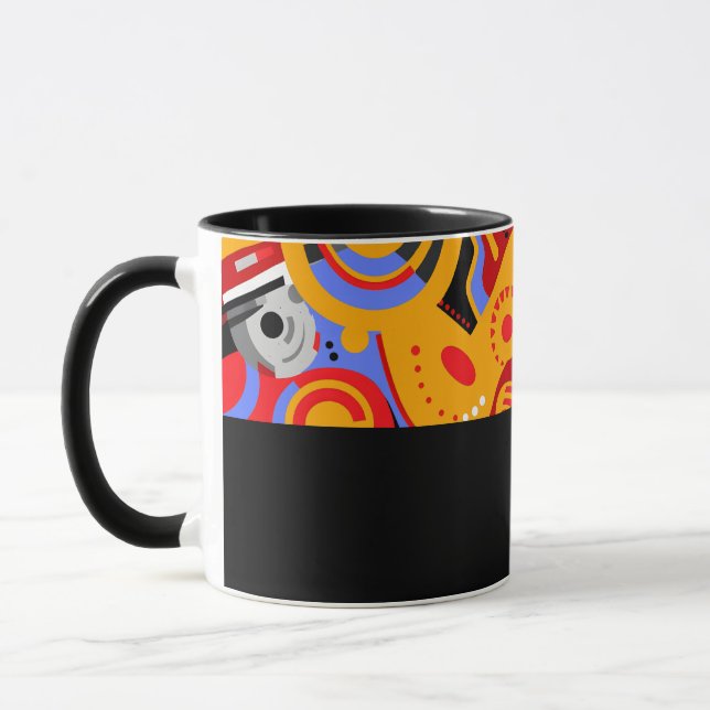 D07 - Tasse mit verschiedenen Formen Mug (Left)