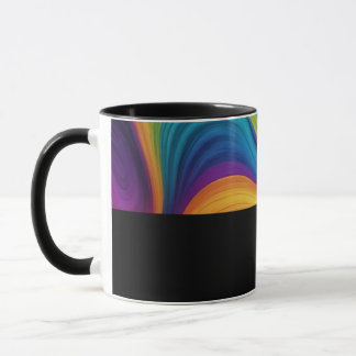 D12 - Mug with Dark Waves