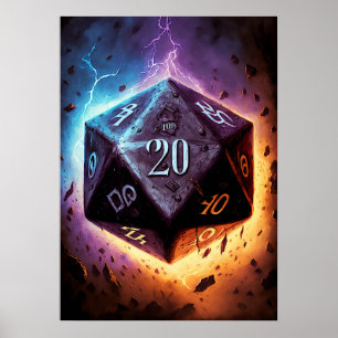 D20 De Storm Poster