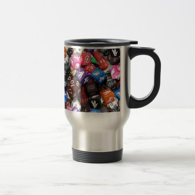 d20 dice travel mug (Right)