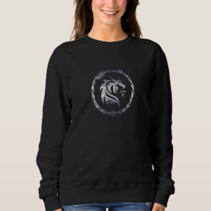 D20 Tabletop Dungeons RPG Dice Dragons 2 Sweatshirt