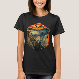 D20  The Scream D20 Tee D20 Dice Tee Dragon