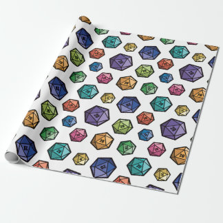 D20 Wrapping Papper Paper