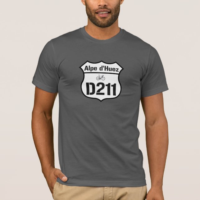 D211 Alpe d'Huez T-Shirt (Front)