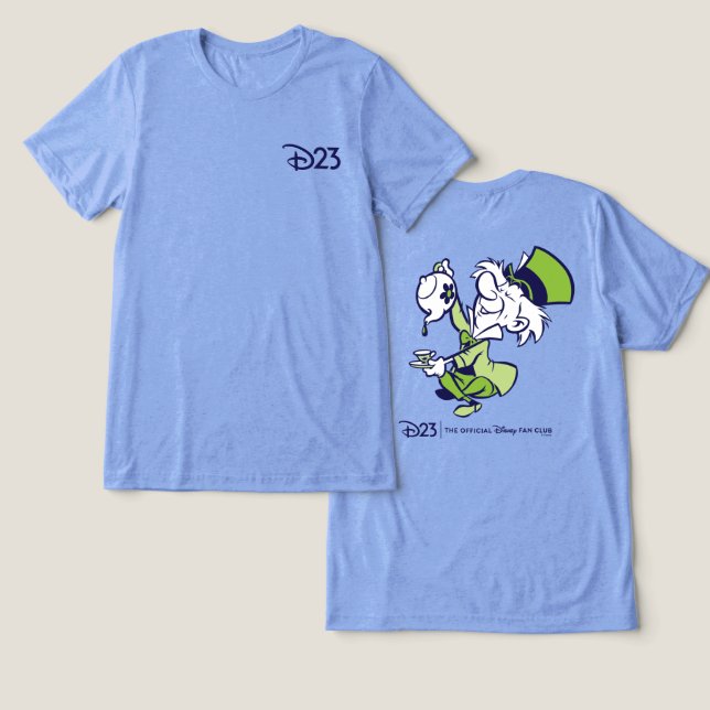 D23 Mad Hatter Two-Sided Shirt (Design Front & Back)