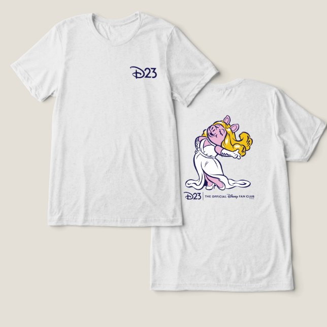 D23 Miss Piggy Two-Sided Shirt (Design Front & Back)