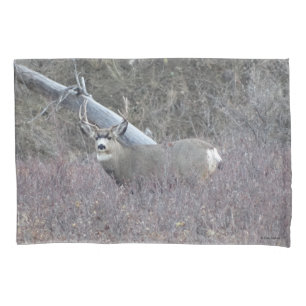 D32 Mule Deer Buck Pillowcase