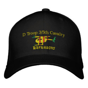 D/3/5th Cavalry OH-6 Loach Embroidered Hat
