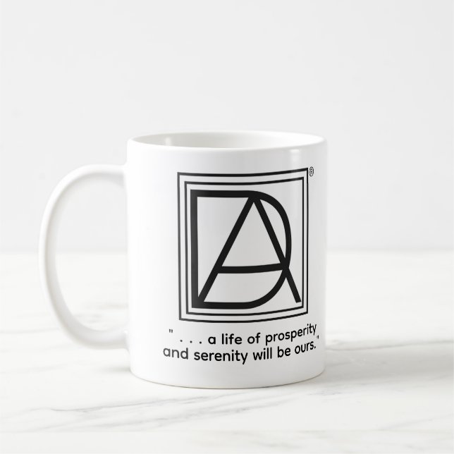 D.A. Logo Mug (Left)