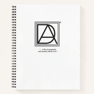 D.A. Spiral Notebook