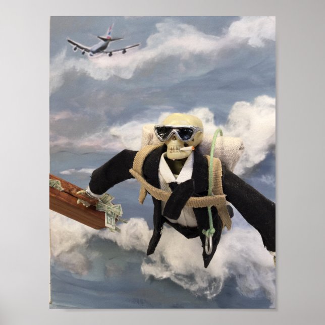 D.B. Cooper Poster by History Bones (Front)