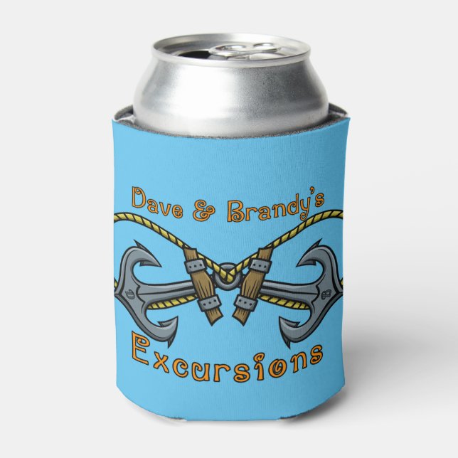 D&B Foam Can Cooler (Can Front)