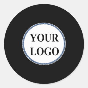 D Christmas Gift Ized Idea Logo Baby  Classic Round Sticker