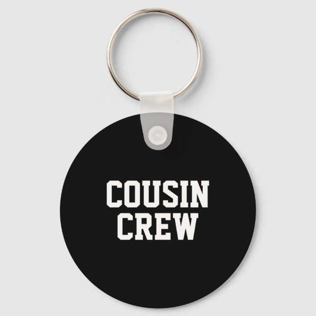 D Cousin Crew Matching Family Toddler  Keychain (Front)