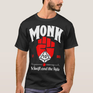 D&D Character Class Monk T-Shirt