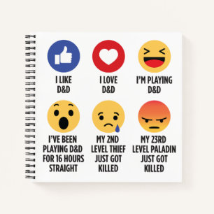 D&D Emojis Notebook