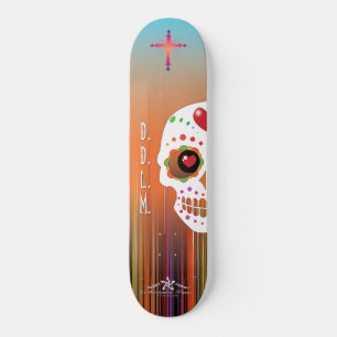 D.D.L.M. Calavera Skateboard