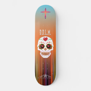 D.D.L.M. Calavera Skateboard