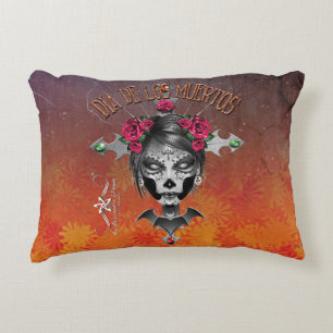 D.D.L.M. La Catrina Accent Pillow