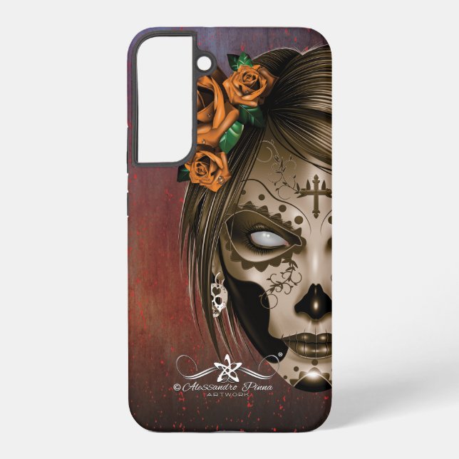 D.D.L.M. La Catrina  Samsung Galaxy S22+ Case (Back)