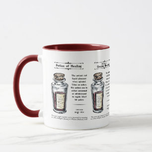 D&D Pots de guérison Mug