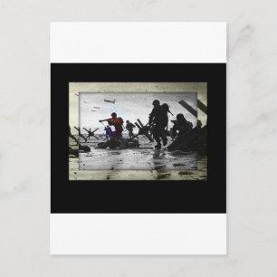 D-Day 65th Anniversary June 6, 2009 Postcard