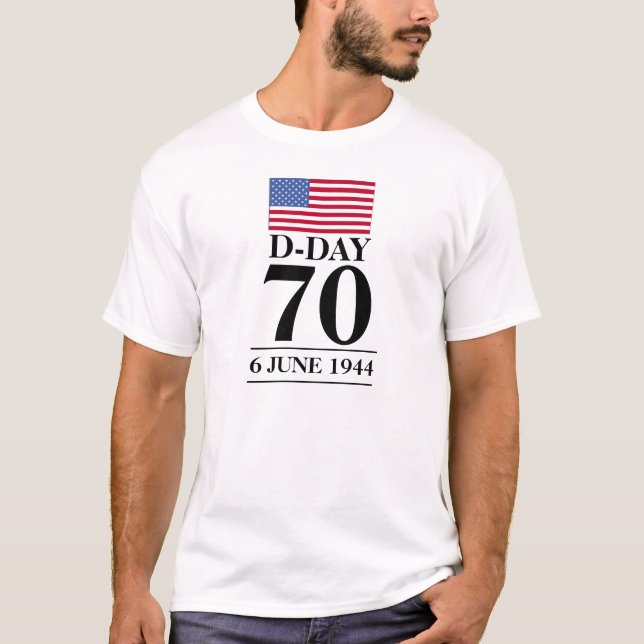 D-Day 6-June 1944 T-Shirt (Front)