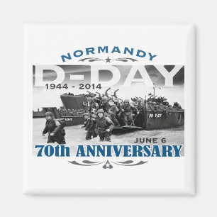 D-Day 70th Anniversary Battle of Normandy Magnet