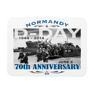 D-Day 70th Anniversary Battle of Normandy Magnet