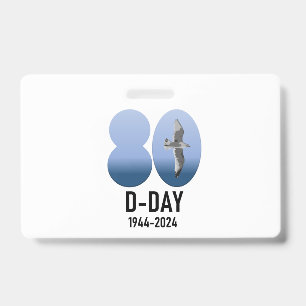 D-Day 80 - 1944-2024 Badge