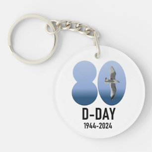 D-Day 80 - 1944-2024 Keychain