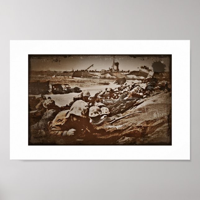 D-Day Assorted Images Poster (Front)