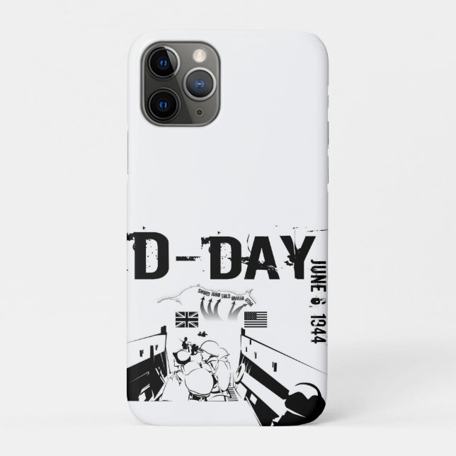 D-DAY June 6, 1944 Case-Mate iPhone Case (Back)